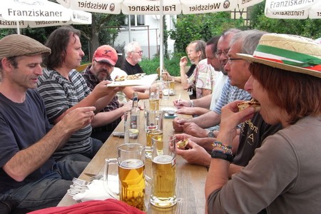 Chez Gerhart "Gez" Zilkelbach à Schorndorf, 2004.