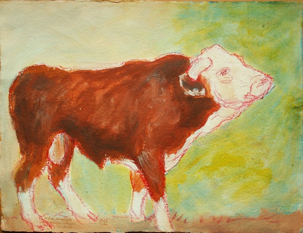 Didier Christophe, Alcazar de Megve, Abondance, 56x75 cm, 2001.