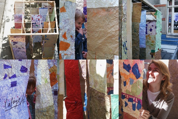 Vues de la Niche à l'Ecole Jean Jaurès, Tulle, juin 2008.