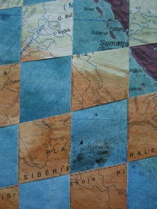 Sylvie Christophe, dtail de carte.