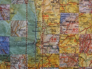Sylvie Christophe, dtail de carte.