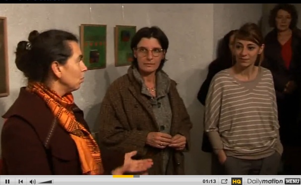 2009 :  vernissage, exposition en duo avec Diane de Bournazel, Galerie de l'Aimad  Tulle.